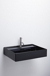 Подвесная раковина Kartell by laufen 60х12х46 см, черный глянец, SaphirKeramik 8.1633.3.020.104.1 Laufen